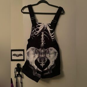 Blackmilk skeleton overalls